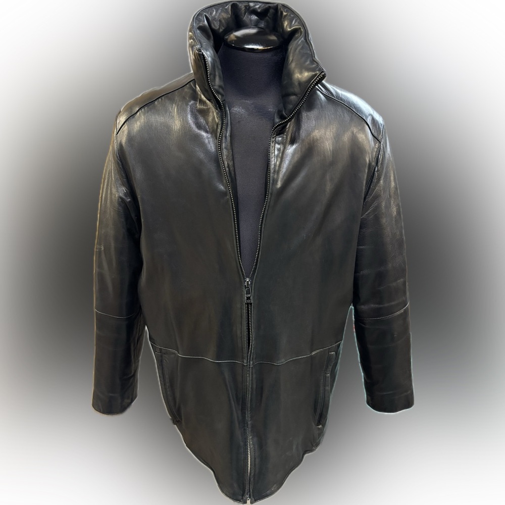 Andrew Marc Leather Coat